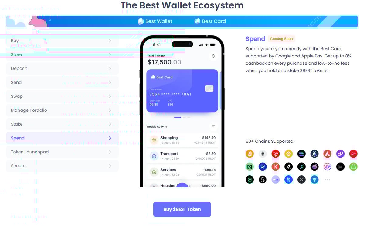Best Wallet Ecosystem: Spend with Best Card