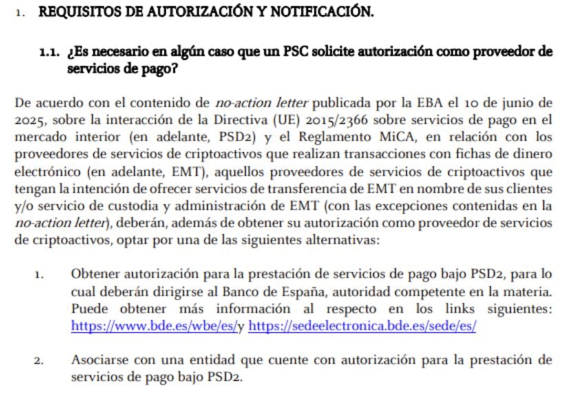 Crypto Regulation in Spain
