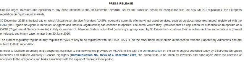 The December Deadline Explained