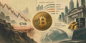 Bitcoin (BTC) Price Prediction: $74K Liquidity Gap Puts $80K Support to the Test