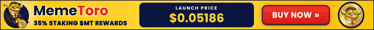 MemeToro ($MT) presale — visit MemeToro